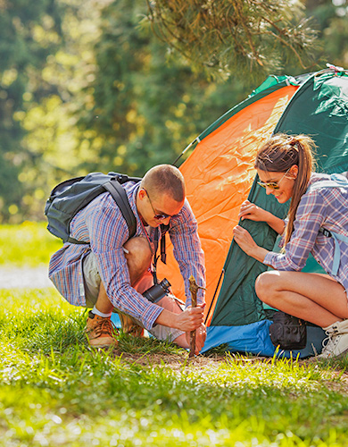 staanplaats verhuur camping la bretonniere vendee