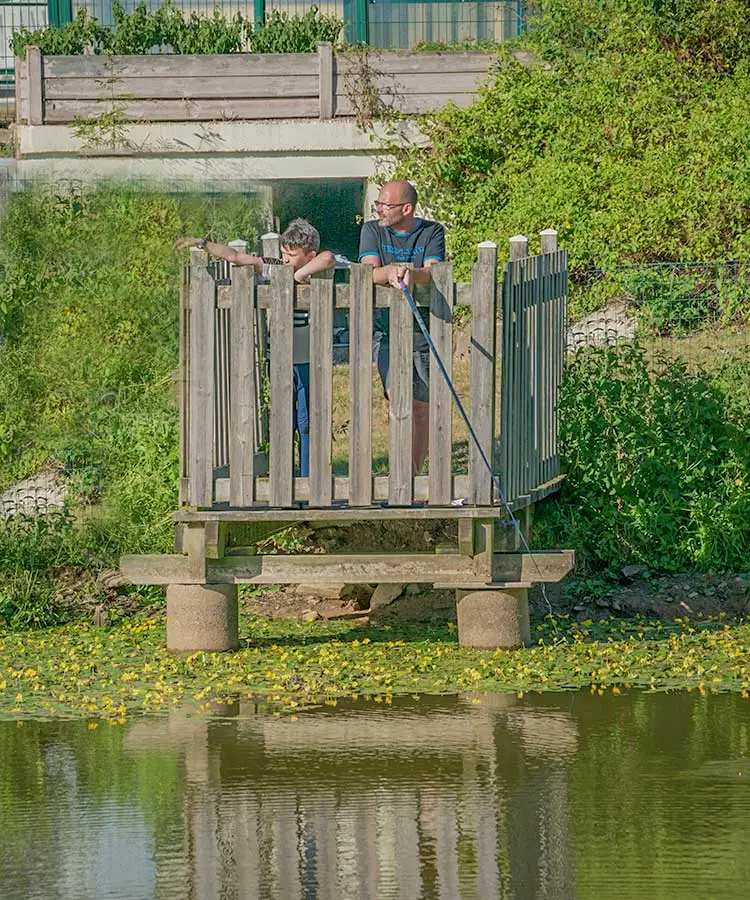 etang pour peche camping bretonniere vendee
